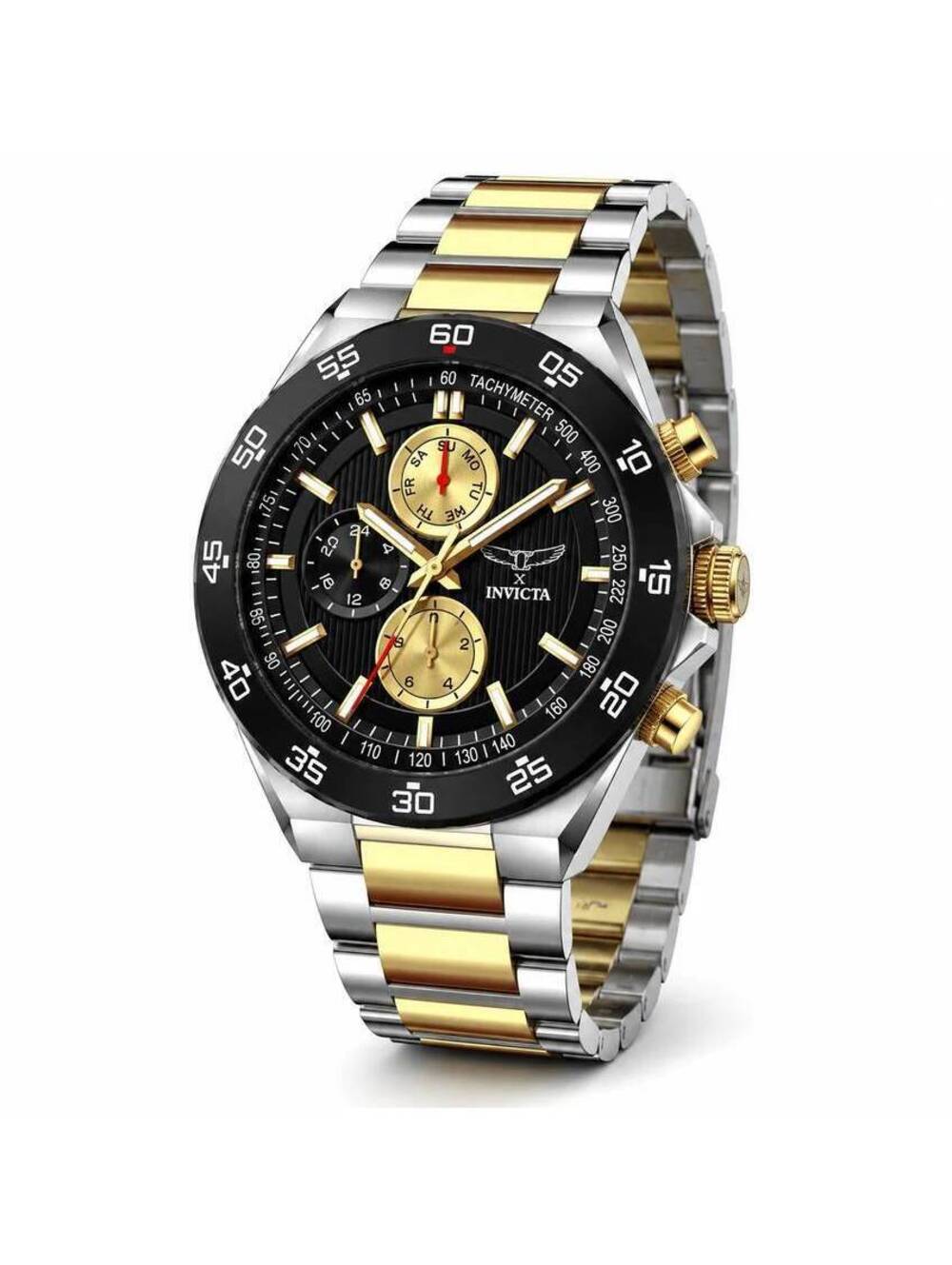 Invicta S1 Rally Men's Watch - 43mm, Silver, Gold (69983)
